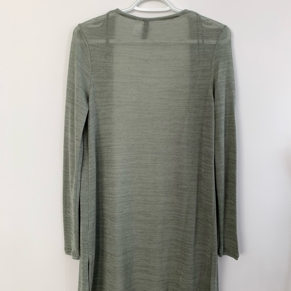 H&M sheer sage cardigan - Picture 2 of 7